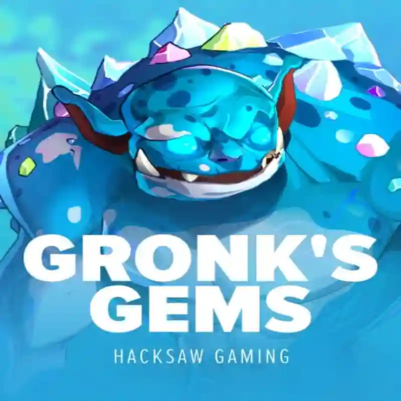 HS Gronk's Gems slot game banner